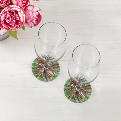 Sous-verres Pheasant Feathers