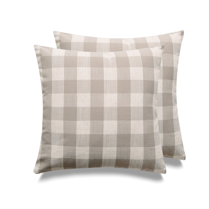 Housse de coussin Michael Penney, Beige, Plumes
