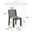 French Solid Wood Home Vintage Dining Chair
