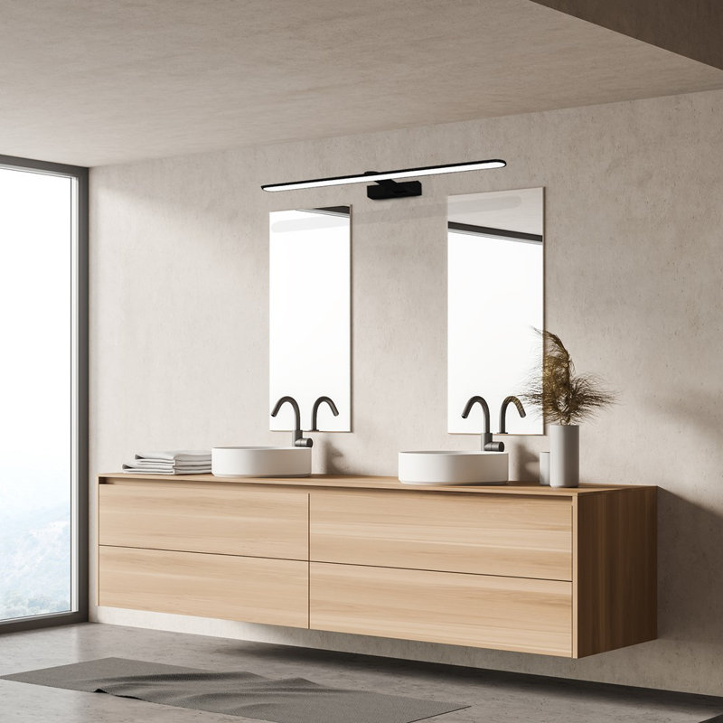 Breier LED Armed Sconce, Black