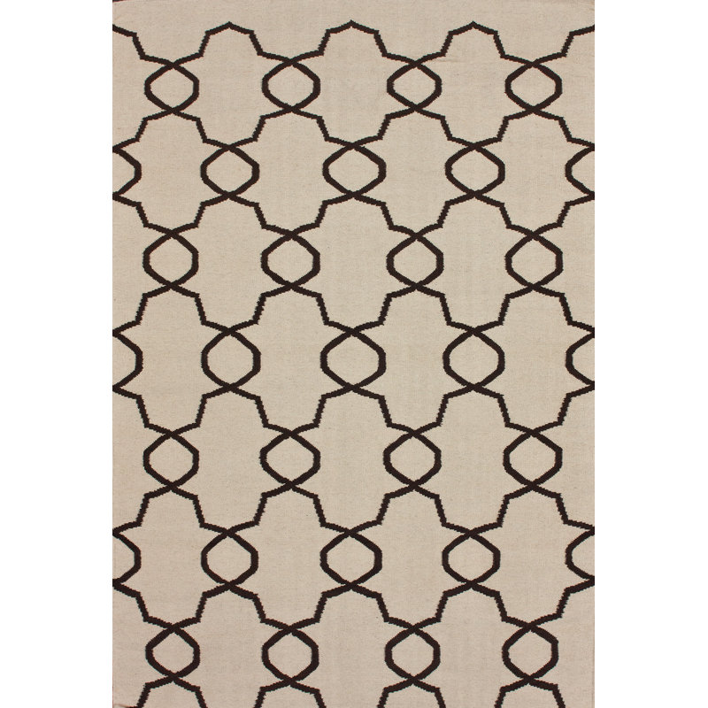 Marbella Wool Geometric Indoor Rug, Rectangle 5' x 8'