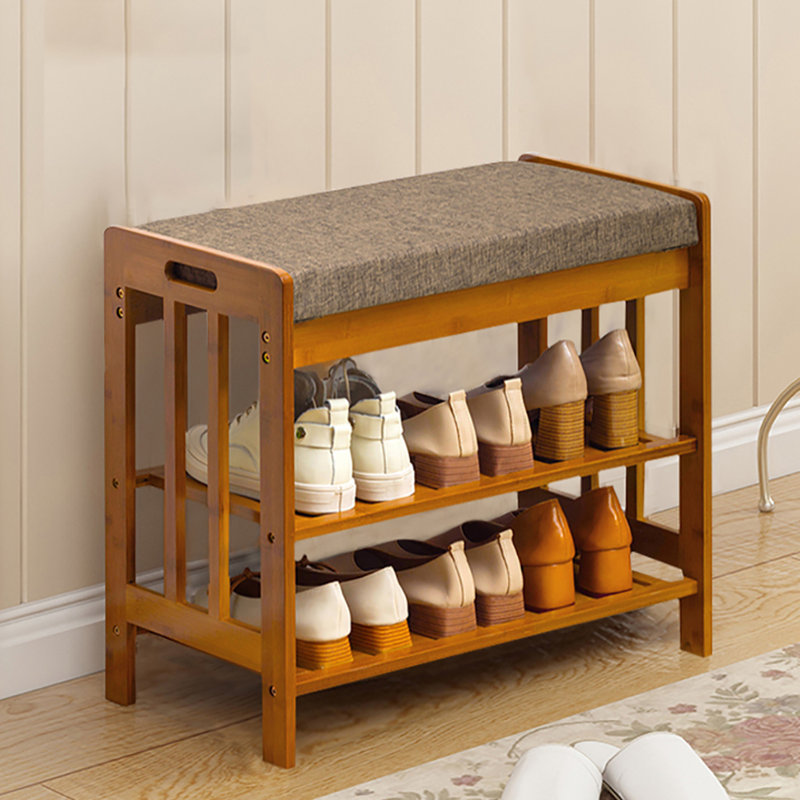 Stanelli Solid Wood Storage Bench
