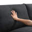 100.4*64.6" L-Shaped Couch Set With 2 Free Pillows