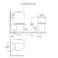 Toilettes allongées monobloc Siphonic-124637510