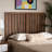 Ellison modern & contemporary King Size Headboard with Rustic Oak, 49.83'' H X 77.89'' W X 0.64'' D-949065393