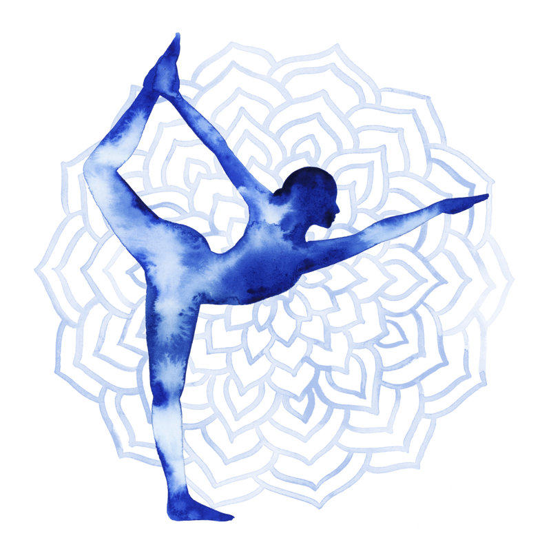 Yoga Flow I, H 36 po x l 36 po x P 1,25 po
