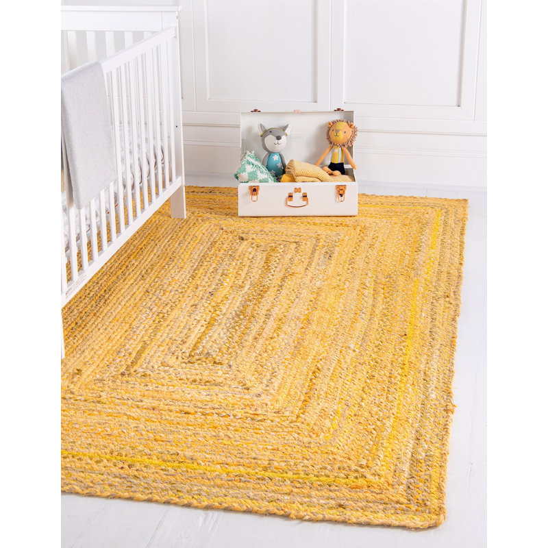 Branton Cotton Southwestern Indoor Rug, Rectangle 6' x 9'