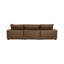 Hadleigh Brown Leather Modular Sectional