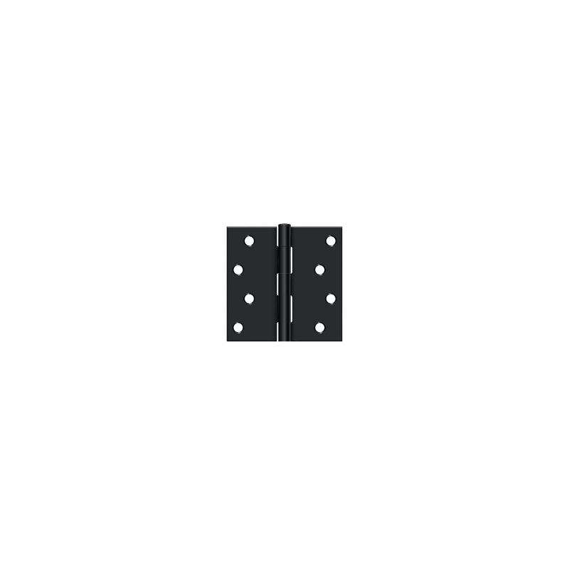 Steel Hinge, Paint Black