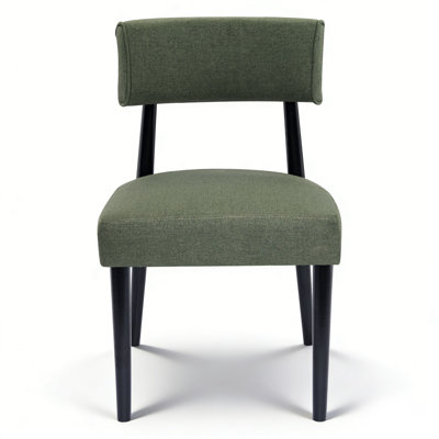 Upholstered Solid Wood Dining Chair Side Chair