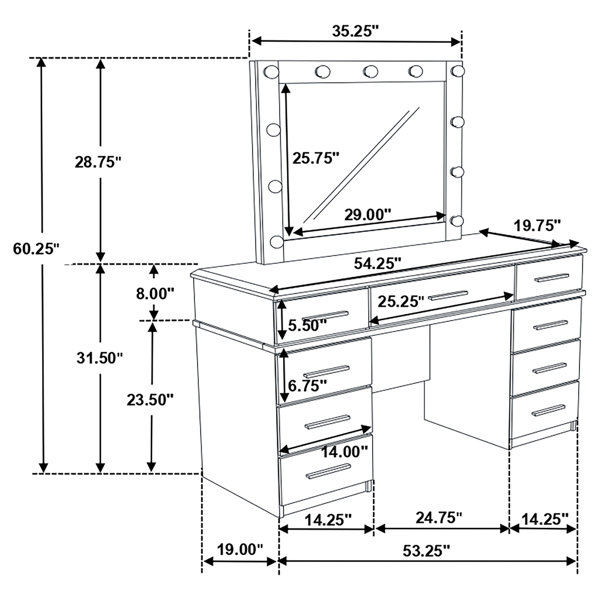 Dimensions du produit