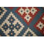 Tapis géométrique kilim 7 x 11
