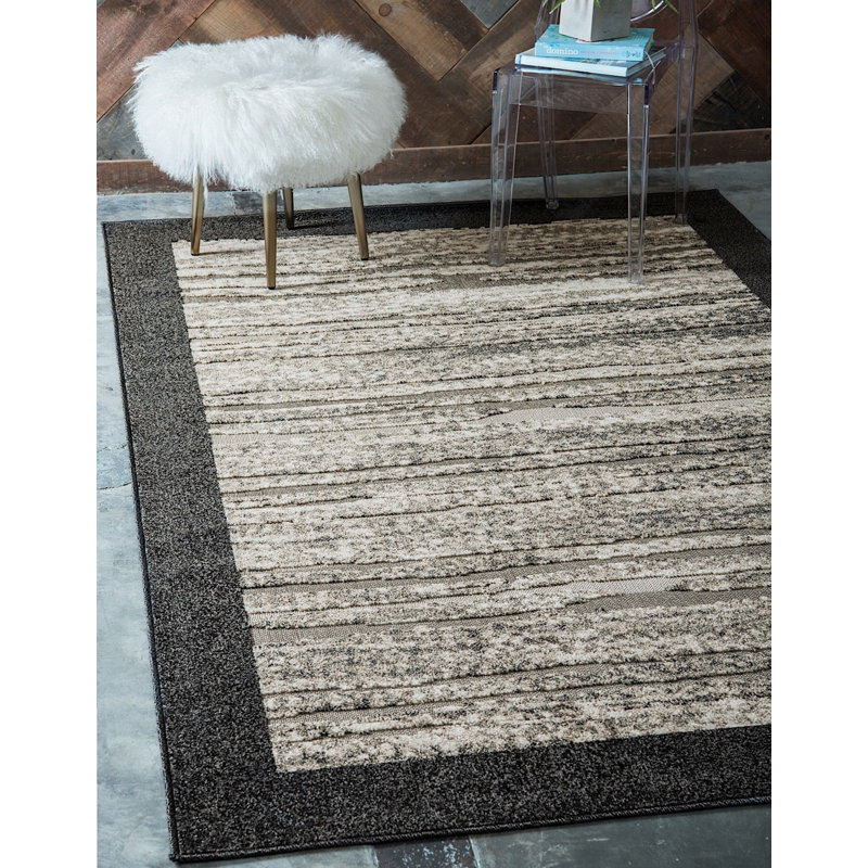 Tapis de véranda d'extérieur couleur taupe, Rectangle 9 pi x 12 pi
