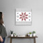 Impression de flocons de neige sur toile-738172598-738172592