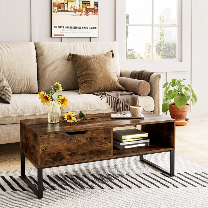 Sled Coffee Table with Storage