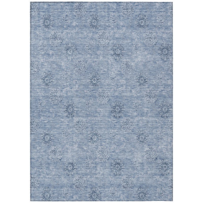 Leis Floral Indoor Rug