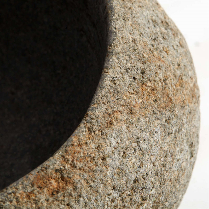 Bol décoratif gris Virginia Riverstone