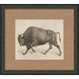 Antique Bull Painting