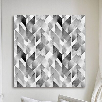 Ribbon Crossing' Painting Print on Wrapped Canvas -  Marmont Hill, MH-REVBWC-10-C-18