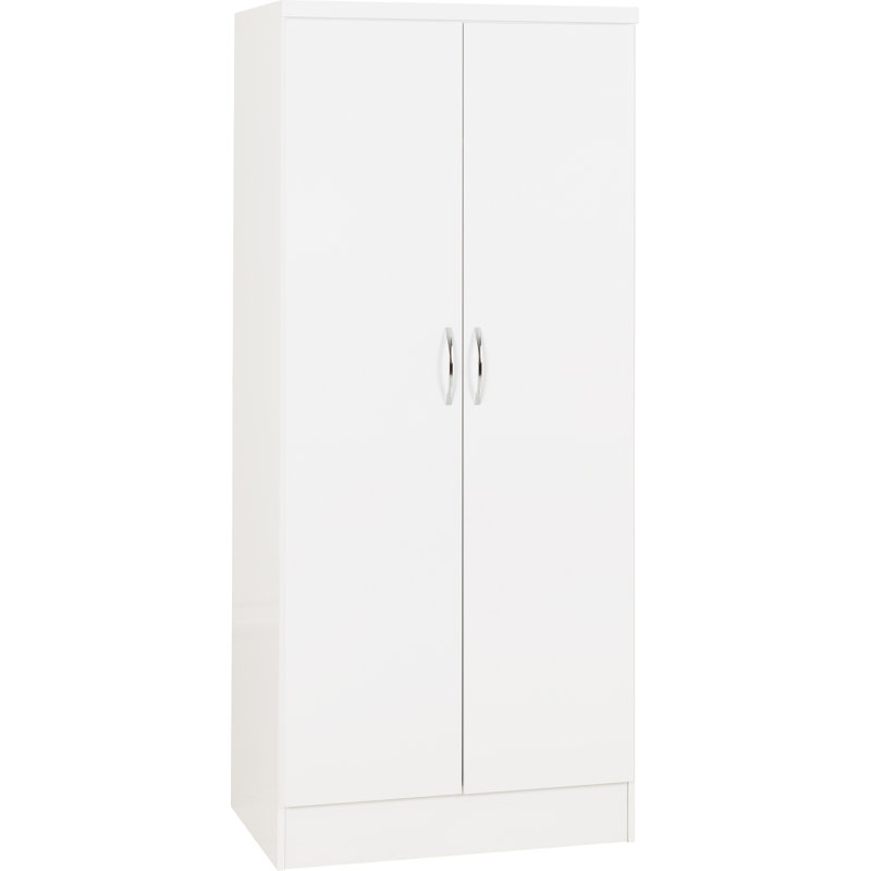 Cascio 2 Door Wardrobe, White