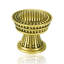 1-3/8” CHESAPEAKE  KNOB FLORENTINE GOLD FINISH