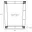 Amara Rectangle Beveled Mirror