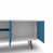 Bleu ardoise / blanc est en rupture de stock