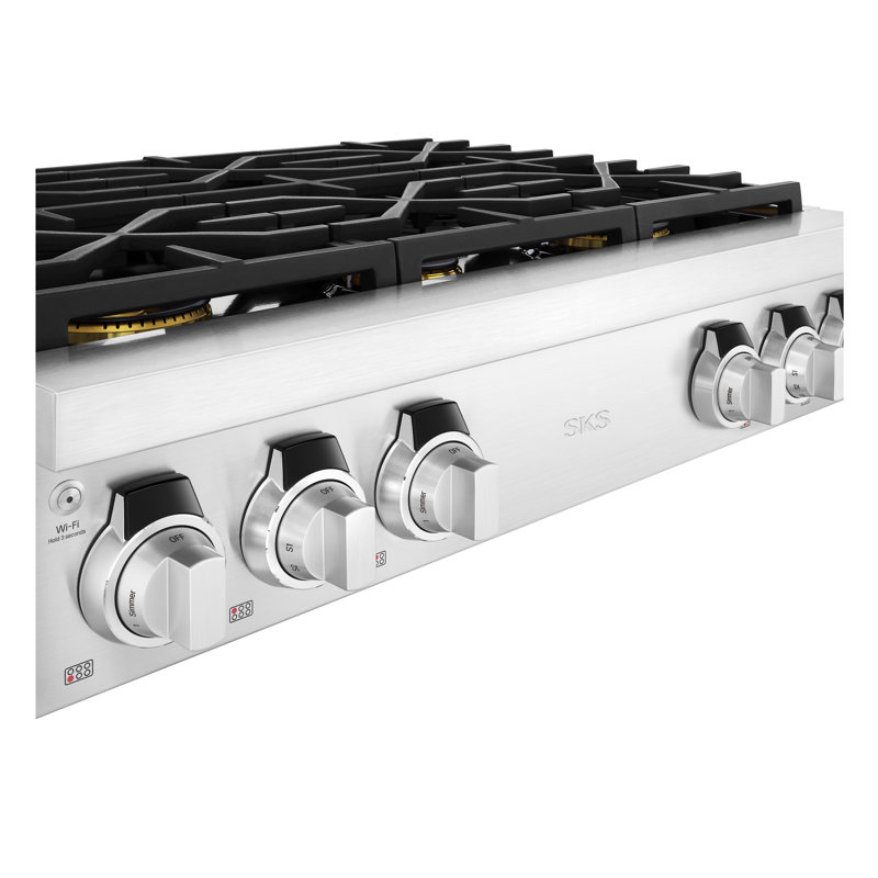 36-Inch Pro Rangetop With 6 Burners