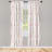Microfiber Arrow Semi-Sheer Rod Pocket Curtain Panels-61940821-61298339
