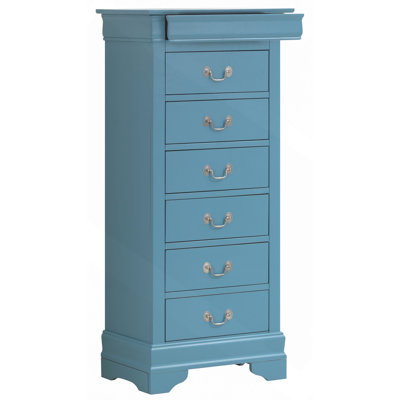 Drawer Dresser, Teal Lingerie Storage Chest