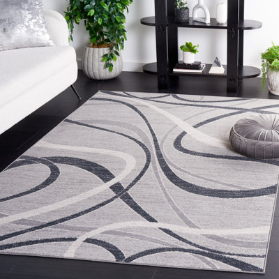 Fusako Performance Abstract Rug