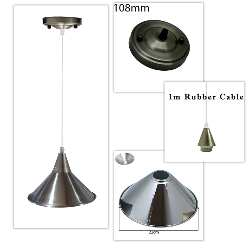 Mcwhirter 1 - Light Chrome Single Pendant