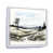Cadre flottant blanc