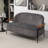 Megham Tufted Upholstered Sofa With Iron Legs-101922063