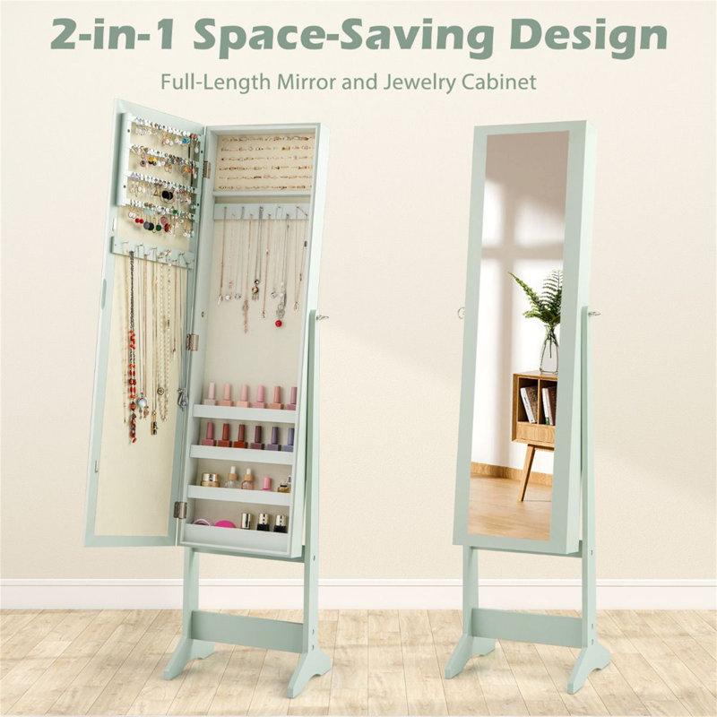 Freestanding Jewelry Armoire