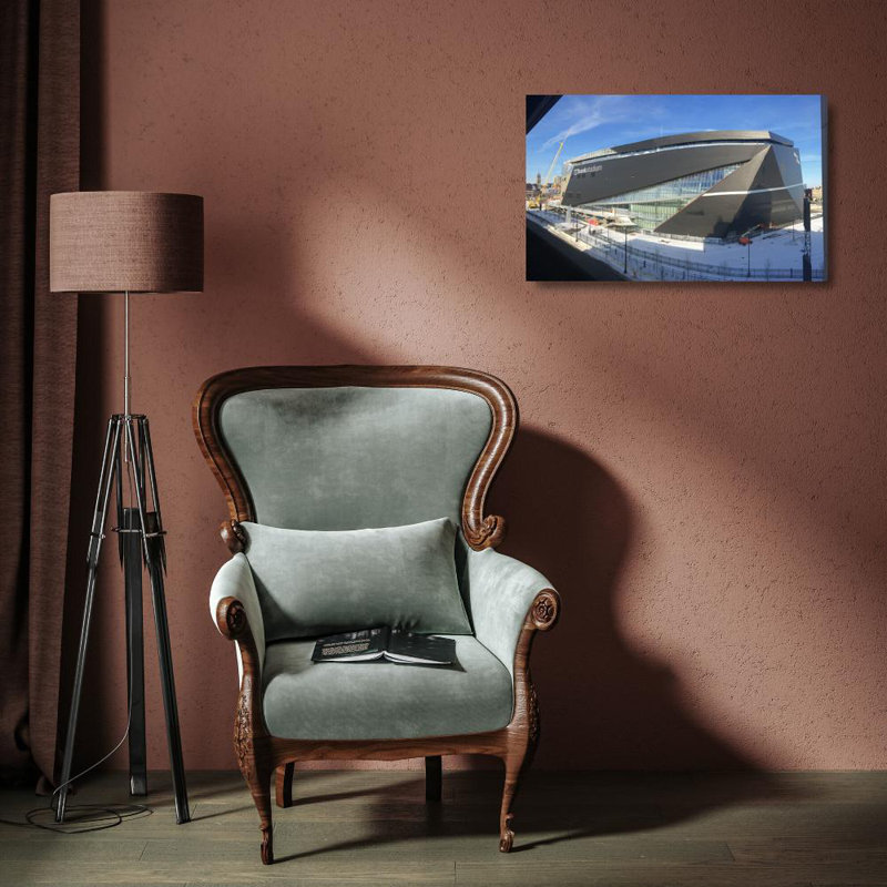 U.S. Bank Stadium, 11" H x 18" W