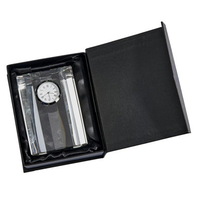 Horloge semi-circulaire crystal