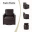 Avalise Faux Leather Swivel Armchair-815354707
