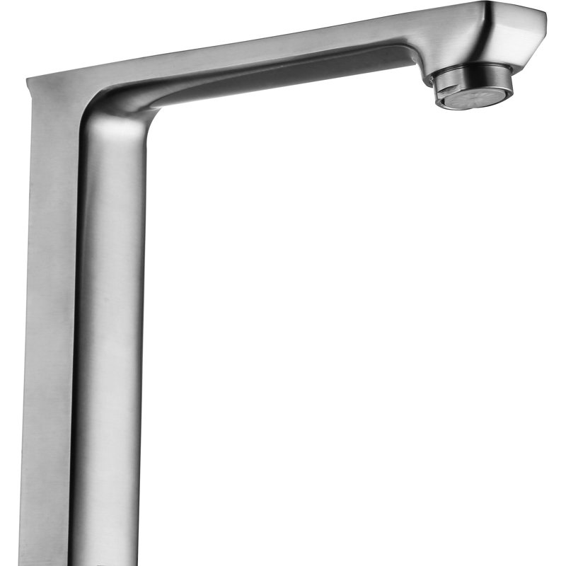Shore 3 Handle Deck Roman Tub Faucet with Diverter, Brushed Nickel