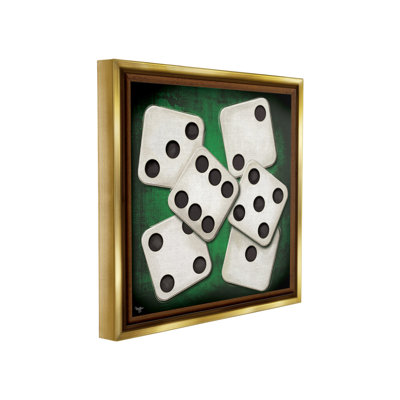 «Dice On Casino Table» par Molly B. sur toile