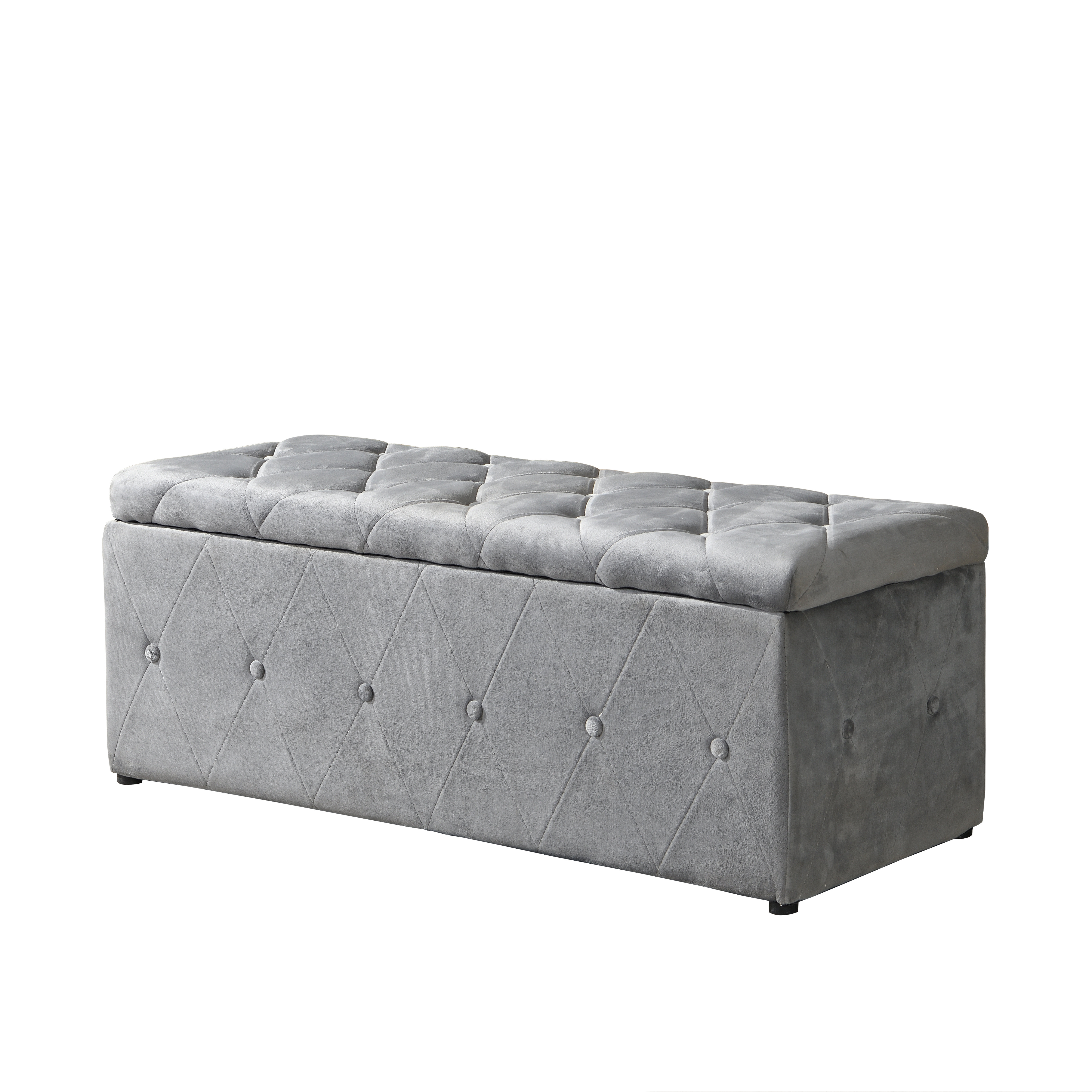 Latitude Run® Upholstered Storage Bench Wayfair