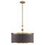 Luminaire suspendu tambour 5 lumières