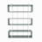 Modern Bookshelf, Green & White, 47.2 x 70.9 x 11.6 inches | 100% Melamine Coated Particle Board, Thickness: 0.7 inches | Stylish Solid Color Design, Perfect for Living Room & Office Storage Solutions-145210423