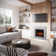 Uptown Infrared Electric Fireplace Insert Heater, Compatible with Alexa & Google Home, Multi-Flame Colors, Remote Control