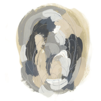 Neutral Vortex II by June Erica Vess - Wrapped Canvas Painting