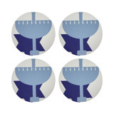 Menorah Pebble 16" Vinyl Placemat