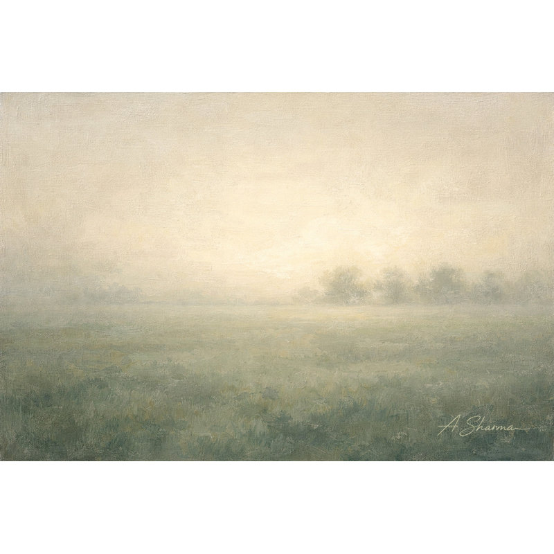 Art mural sur toile «Quiet Wetland», L 40 po x H 40 po x P 1,5 po
