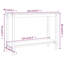 Kaprice 40cm Solid Wood Console Table-830585491