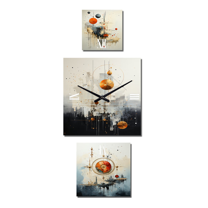 Haricleea Metal Wall Clock