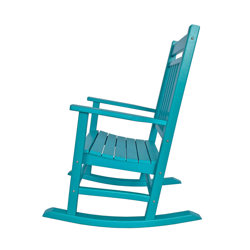 Chaise berçante d'extérieur Wallis, Turquoise